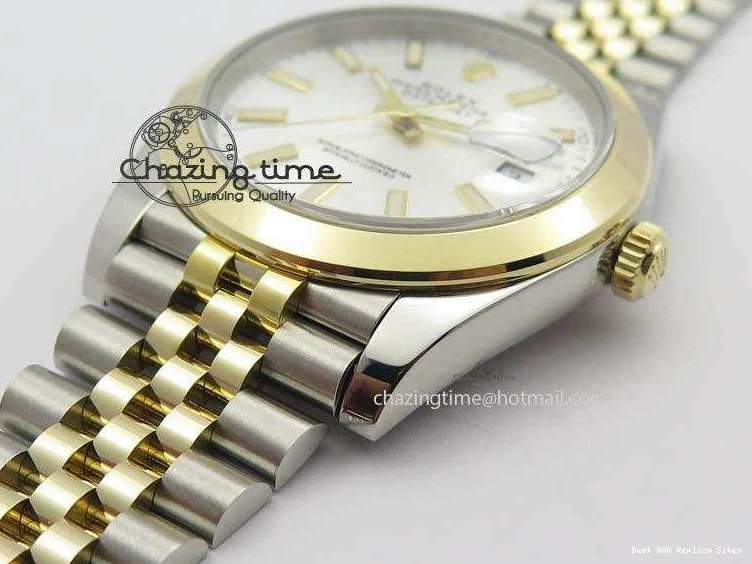 Best AAA Replica Sites On Dial Noob Silver Jubilee YG 126303 A 41mm Wrapped 1:1 Compact SS YG 3764 Bracelet Best Edition DateJust 0116
